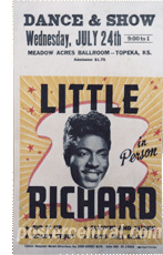 Little Richard Poster after restoration